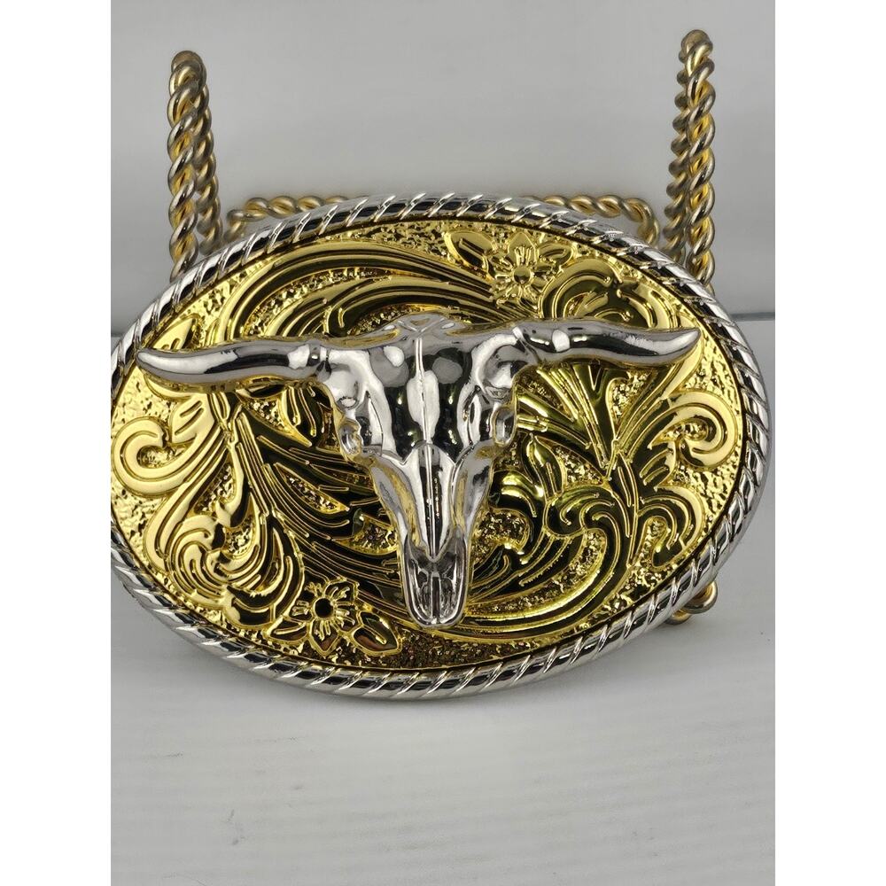 3D Buffalo Belt Buckles Western style Unique outstanding texas smart vintage odd